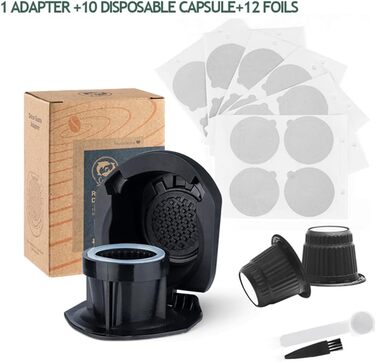 Адаптер-держатель капсул YIGEBAG для кавомашин Dolce Gusto та Nespresso