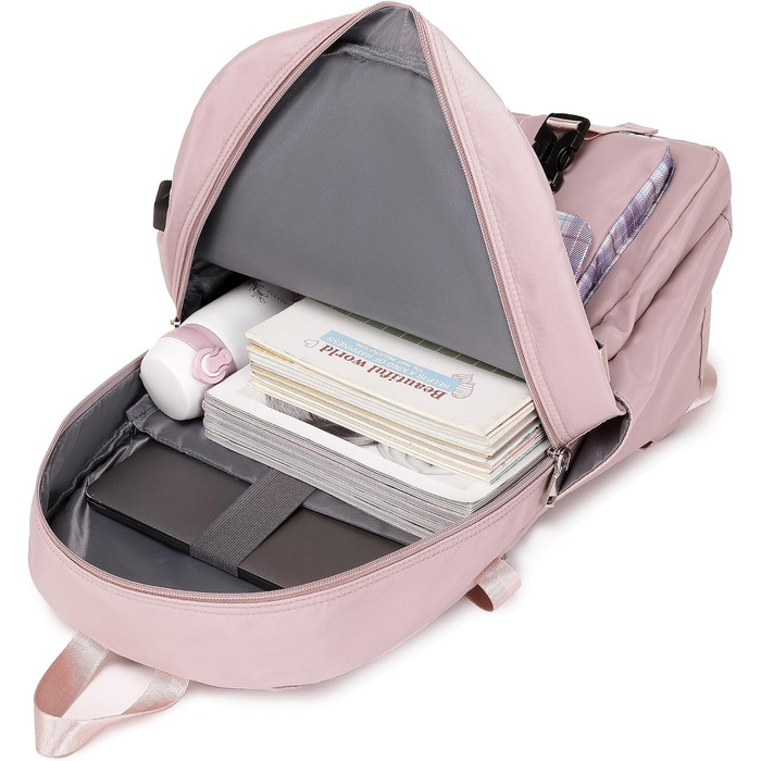 Жіночий рюкзак Acmebon для ноутбука, місткий, модний, повсякденний, фіолетовий