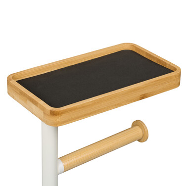Relaxdays Toilet Paper Holder with Storage