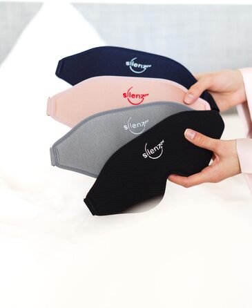 Маска для сну преміум-класу 3D - комфортна пов'язка на очі для жінок та чоловіків - забезпечує повну темряву - рожева, 1 шт.