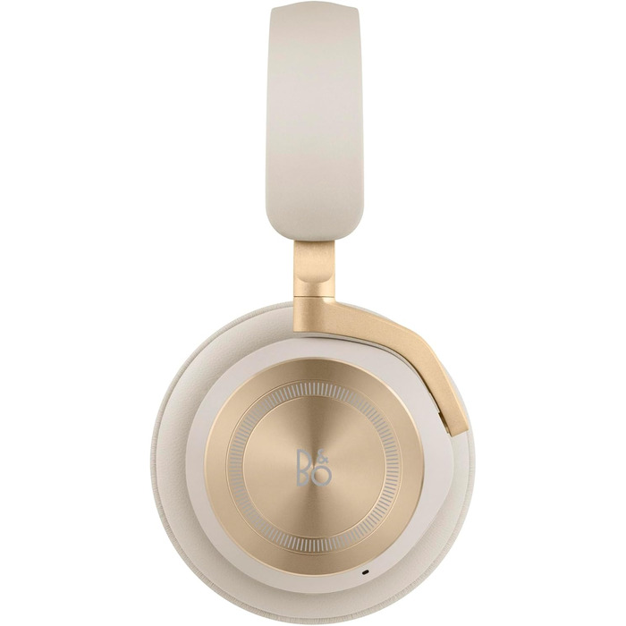 Bang & Olufsen Beoplay HX – Бездротові навушники Bluetooth з шумозаглушенням, до 40 годин роботи, 6 мікрофонів, золотий колір