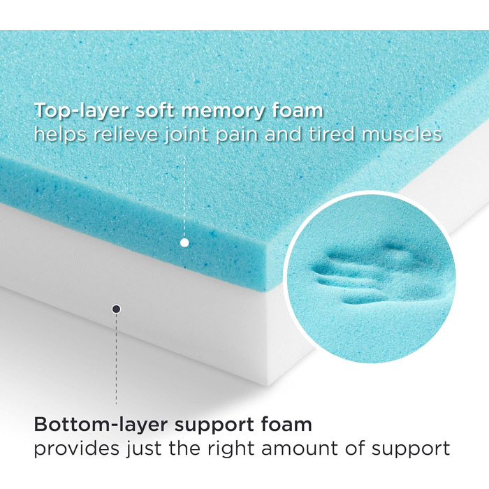 BEDSURE Orthopedic Dog Bed - Large Dogs - 89x56x8cm Washable Dog Bed with 2 in 1 Memory Foam, Cozy Dog Mat Dog Mattress, (L 89 x W 56 x H 8 cm, Black)