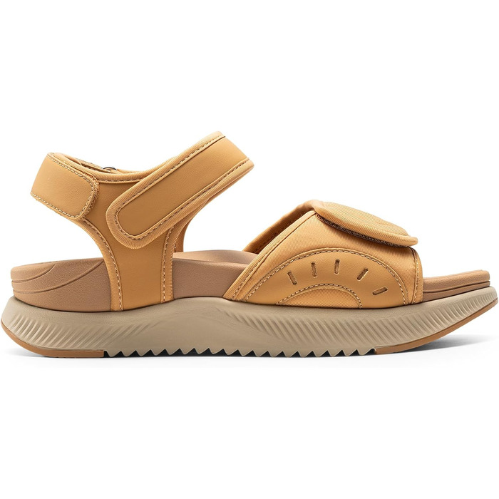 Сандалі жіночі Dream Pairs Trekkingsandalen - спортивні, дихаючі, для піших прогулянок, розмір 41.5 EU, коричневі