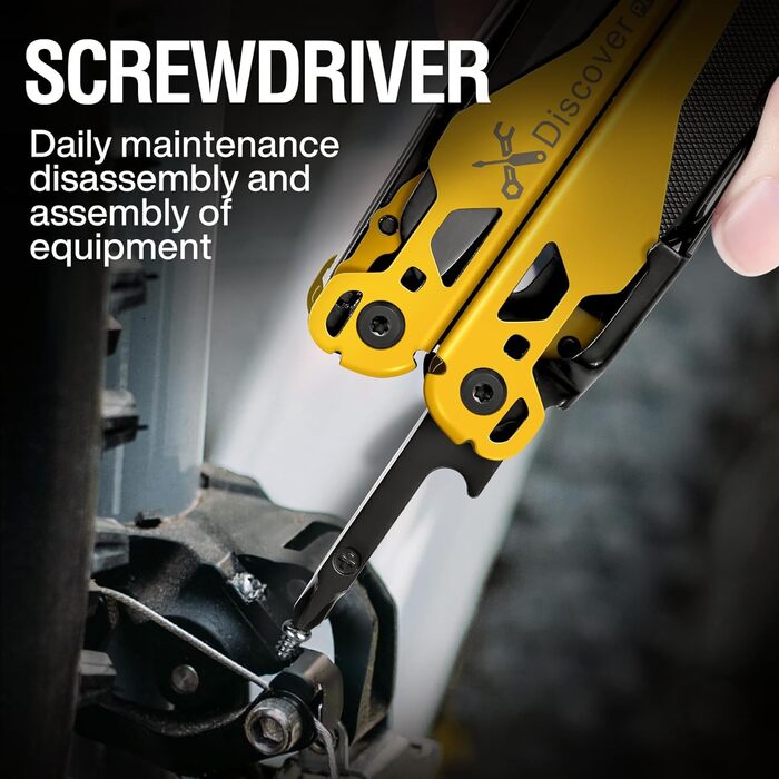 Мультитул MIAOKE 23 в 1 з подарунковою коробкою: викрутки, пилка, плоскогубці, ніж для кемпінгу. Ідеальний подарунок для чоловіків