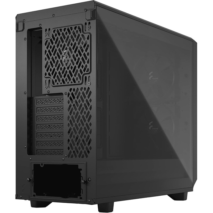 Корпус ПК Fractal Design Meshify 2 Lite White з прозорою панеллю з темпурованого скла, ATX, FD-C-MEL2A-04 (Чорний)