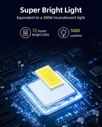 Світлодіодний прожектор Lightasea з датчиком руху, 10000 Лм, 50 Вт, IP66, холодне біле світло 6500K, з пультом, для вулиці, саду, двору, гаража, 2 шт.