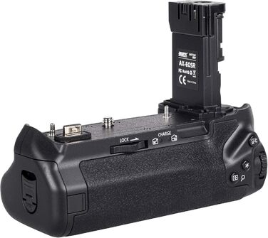 Грип для Canon EOS R Ra (сумісний з BG-E22) з акумулятором, USB-C зарядкою, чорний