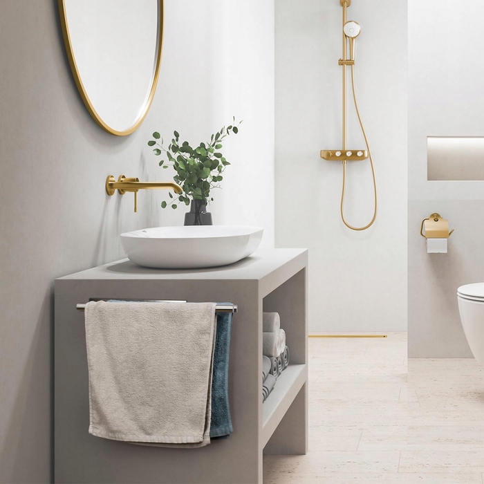 Тримач для рушників без свердління, настінний гачок у ванну кімнату, 1 шт.