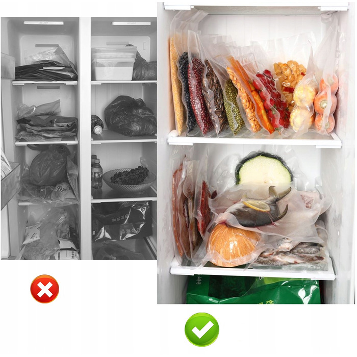 Вакууматор для продуктів, пакувальна машина 120 Вт + набір пакетів XXL