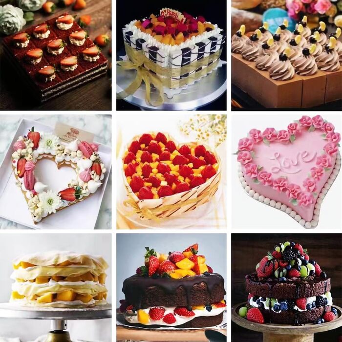 Набір форм для випічки 3 шт. з антипригарним покриттям та швидкою застібкою