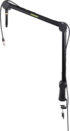 Штурмова стійка для мікрофона Shure by Gator з кабельною системою, чорна (SH-BROADCAST1)