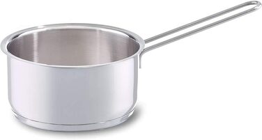 Каструля Fissler Häppchen з нержавіючої сталі (14 см, 1 л) - без кришки, без покриття, для індукційних плит