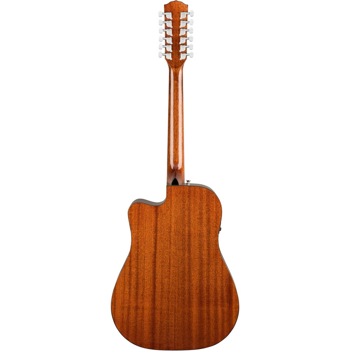 Електроакустична гітара Fender CD-60SCE 12-струнна, з Fishman, 2 роки гарантії, махагоні, палісандр, натуральний колір