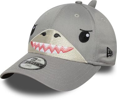 Кепка New Era Spiderman 9Forty Kids Snapback чорна (4-6 років, сірий дизайн морського ската)