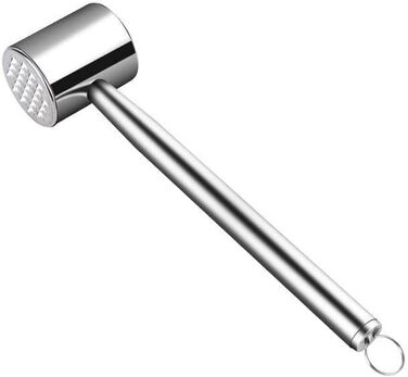 Кухонний молоток для м'яса PIQIUQIU з нержавіючої сталі 304 (подвійний)