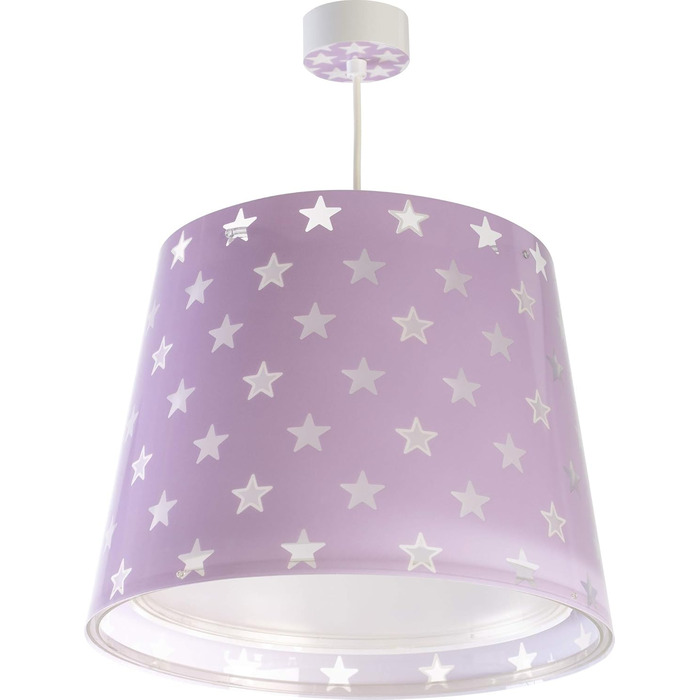 Ceiling Lamp for Kids' Room, Pendant Light, Hanging Lamp, Ceiling Light for Kids, Star Lamp for Kids' Room, Malva, 81212L, E27