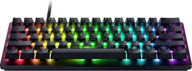 Razer Huntsman V3 Pro Mini - Механічна клавіатура для геймерів 60% з аналоговими оптичними перемикачами | US-Layout | Чорний