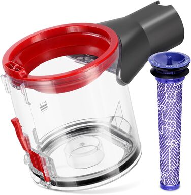 Контейнер для пилу Dyson V7 V8 SV10 SV11 - Запчастина для бездротового пилососа (967699-01)