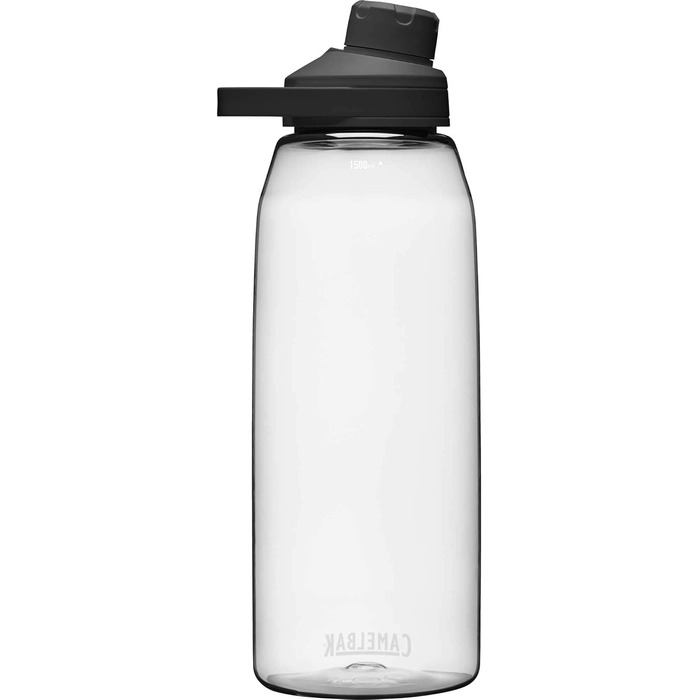 CamelBak Chute Mag Water Bottle (1500 ml, Clear)