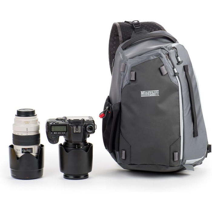MindShift Photo Cross 13 Carbon Grau - фотосумка, 1.1 літра, сіра