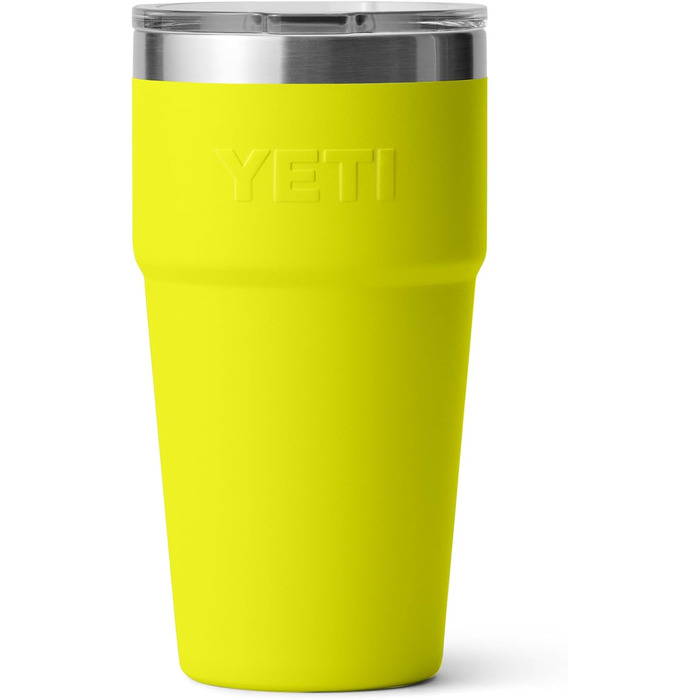 Термос YETI Rambler 20 oz (591 мл) з кришкою MagSlider, Firefly Yellow