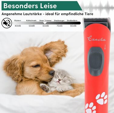 Машинка для стрижки собак Agrarzone Edition Aesculap Exacta - з запасним ножем, тиха, без вібрації, для собак та котів