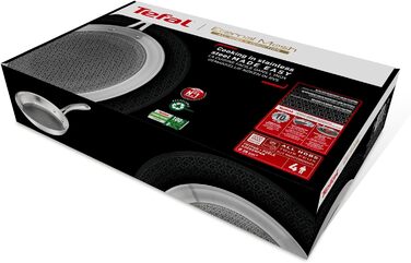 Сковорода Tefal Eternal Mesh 28 см з антипригарним покриттям Mesh, для всіх типів плит, індукційна, 3-шарова