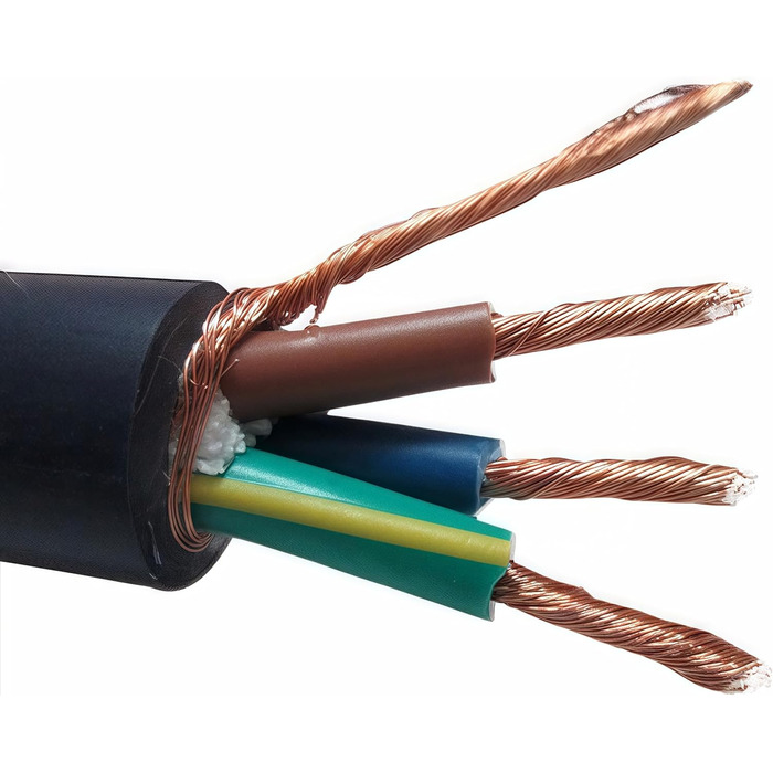 Аудіокабель живлення WAudio 10AWG Hi-Fi для електроніки, роз'єми Schuko та IEC, 2м