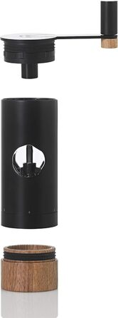 AdHoc PowerMill MP53 - млин для перцю та солі з керамічним механізмом, нержавіюча сталь і дерево