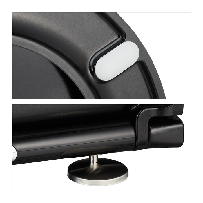 Relaxdays Toilet Seat with Soft-Close Mechanism