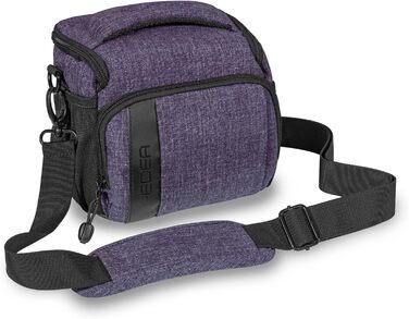 Сумка для DSLR камери PEDEA з водонепроникним чохлом (фіолетовий)