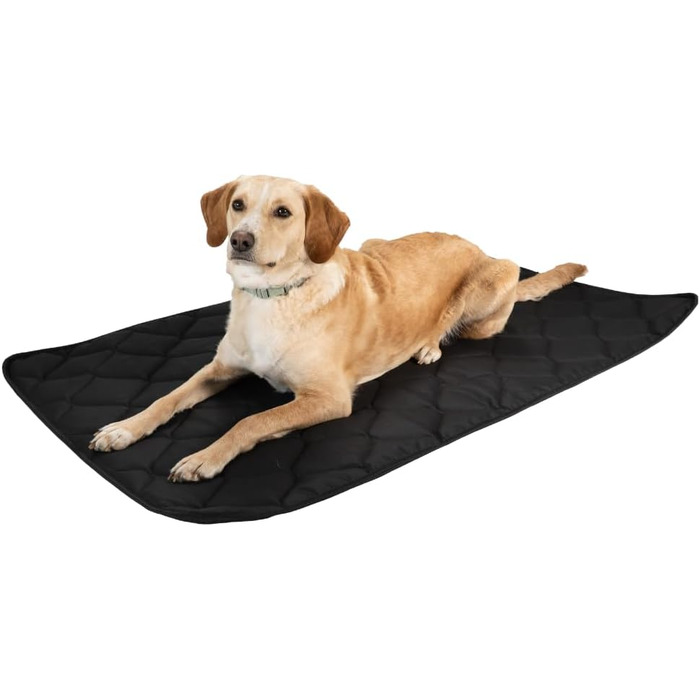 Килимок для собак Oxford, вологостійкий, великий розмір L, для вулиці, стійкий до бруду, можна прати при 40°C - лежанка для великих собак, 90x70 см (140x100 см)