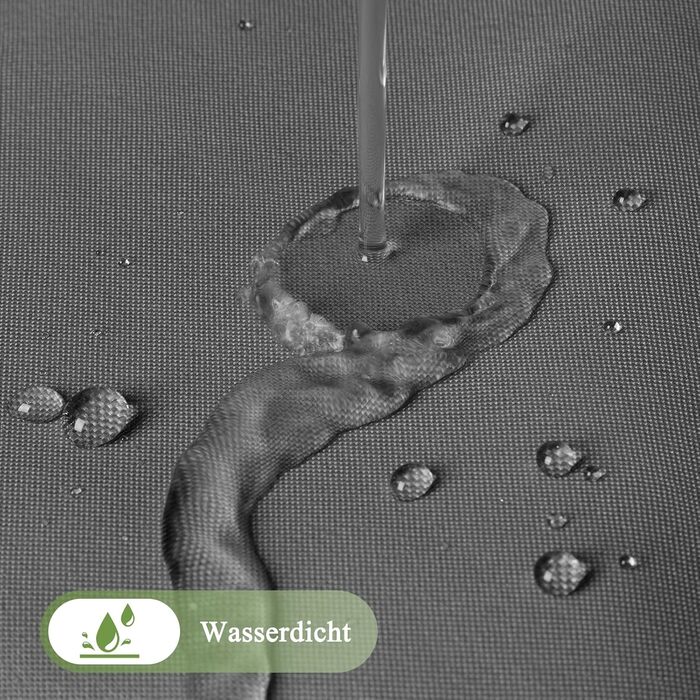 Шторка для душу AooHome 180x200 см, текстиль, сіра. Водостійка, з градієнтом кольору, антигрибкова, з 12 кільцями. Підходить для ванної кімнати.