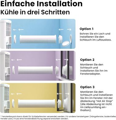 Мобільний кондиціонер Comfee Breezy Cool Pro 2.0 (7000 BTU, 2kW) з Wi-Fi, охолодження, вентиляція, осушення, для кімнат до 68 м³