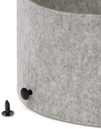 Кігтеточка для котів CanadianCat Owen XL, 50 см, сіра, з фетровою поверхнею