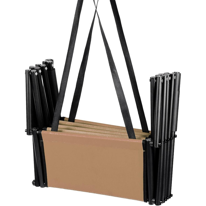 Рампа для собак Homewell - складана, до 70 кг, регульована, для маленьких, середніх, великих та хворих собак, легка у зберіганні (колір: коричневий)