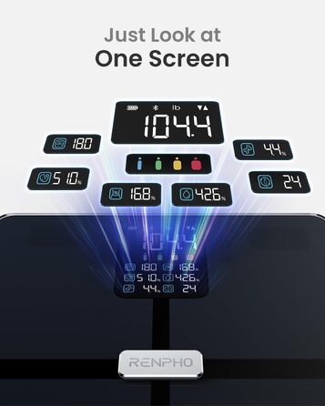 Кухонні ваги RENPHO: цифрова вага з LCD-дисплеєм, функція тарування, для випічки та приготування їжі, точність 1г, максимальна вага 5кг, білий колір