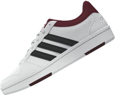 Кросівки Adidas Hoops Classic Unisex (48 EU, Білий, Червоний, Чорний)