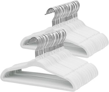 Дитячі вішалки для одягу ManGotree з велюру, 30 шт. - для дитячого одягу з обертовим гачком та спеціальним дизайном плечей