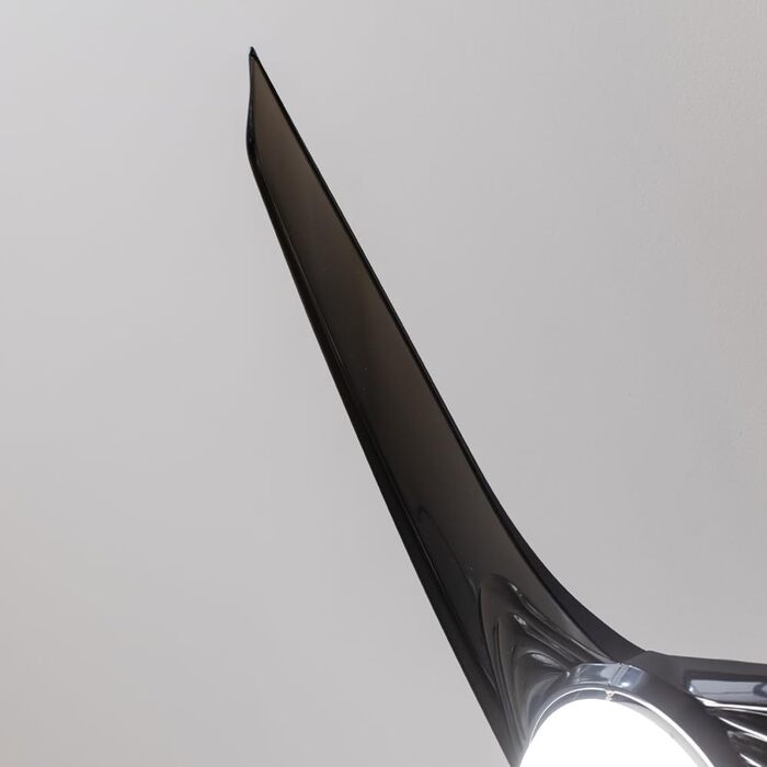 Стельовий вентилятор Cecotec EnergySilence Aero 470 106 см з пультом, 3 швидкості, чорний + функція зворотнього обертання (132 см, золотисто-чорний)