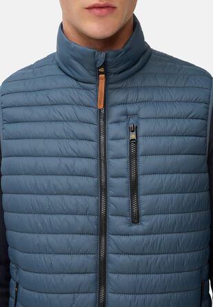 Жилет чоловічий Camel Active, степний, з переробленого поліаміду, колір - Tintenblau (56)