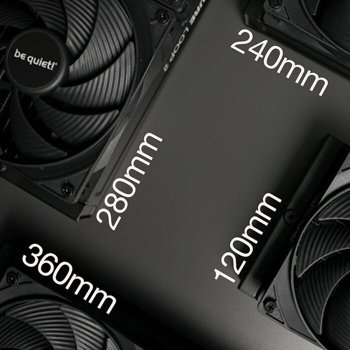 Система рідинного охолодження be quiet! Pure Loop 2 360mm (ARGB, 3x Pure Wings 3 PWM), для AMD та Intel, BW019