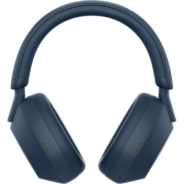 Навушники Sony WH-1000XM5 Bluetooth чорного кольору з шумозаглушенням та кейсом. Hi-Res Audio, до 30 год роботи, для iOS/Android