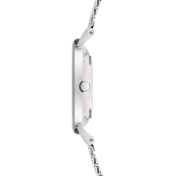 Жіночий наручний годинник Liebeskind LT-0219-MQ у кольорах рожеве золото та срібло з блискучим плетінням (Glitter Mesh)