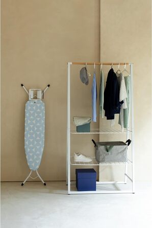 Чохол для прасувальної дошки Brabantia, бавовна, джинсовий чорний, розмір D (135 x 45 см)