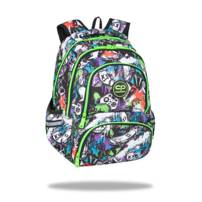 Багатофункціональний шкільний рюкзак CoolPack, багатоколірний, 24 л
