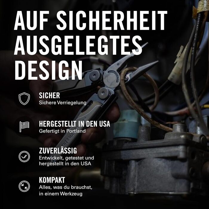 Leatherman Wave+ Мультитул - 18-в-1: Нержавіюча сталь, Клинки, Плоскогубці, Ножиці - Аксесуар для кемпінгу, Спеціальне видання (Чорний)