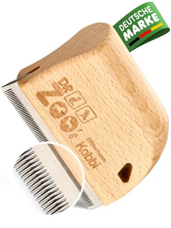 Гребінець для собак Effilierkamm Kobbi - ідеальний для сезонного линяння довгошерстих та з підшерстям. Догляд за шерстю малих, середніх та великих собак