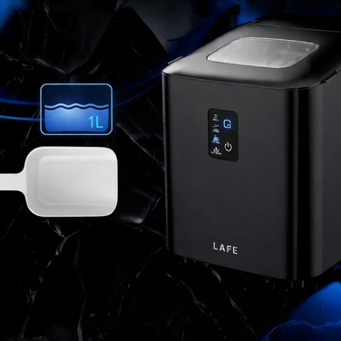 Льодогенератор Lafe Ice Cube Maker, чорний, 120 Вт