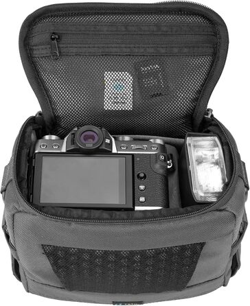 Vanguard Veo Adaptor 24M BK: Сумка на плече для фототехніки, Сірий